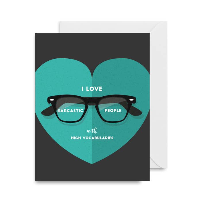 Me encanta la gente sarcástica para venta al por mayor de Type Of Candee