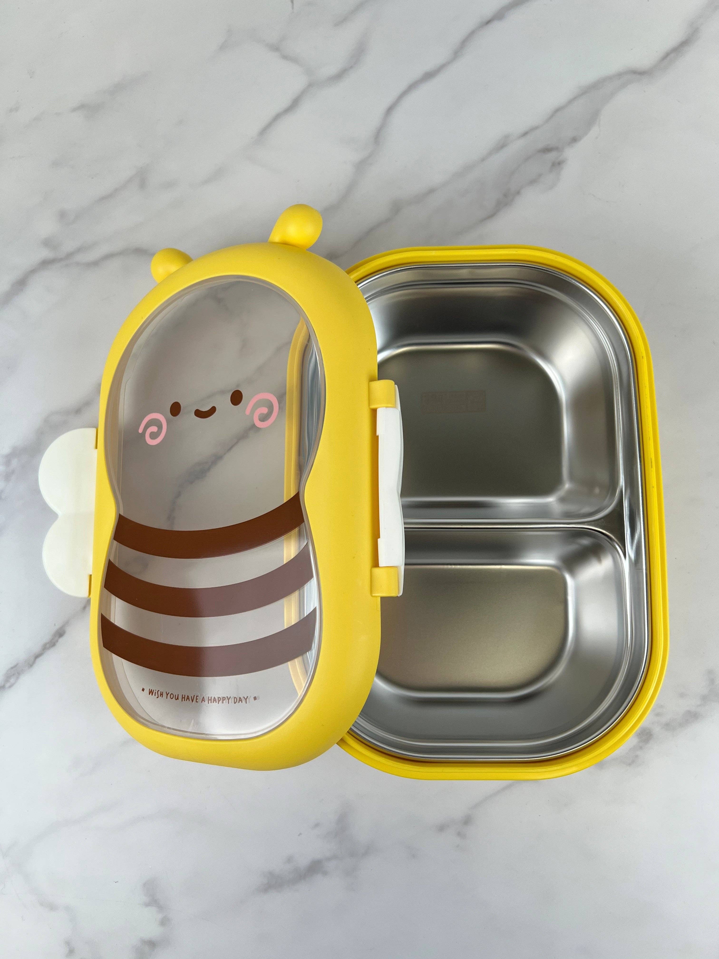 Urban Tokyo - Wholesale Lunch Bag/Box - Kids - Honey Bee Lunch Box with Stainless Steel Interior Lining (1/30)2