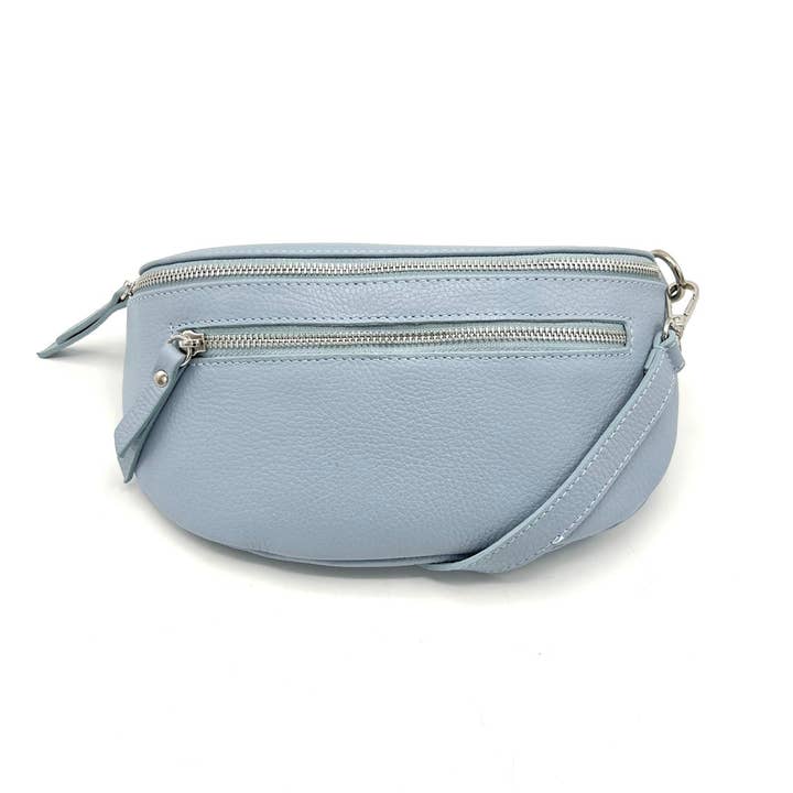 Suie Valentini srl - Wholesale Crossbody Bag - Women's - Genuine leather fanny pack, Made in Italy, art. 11246711