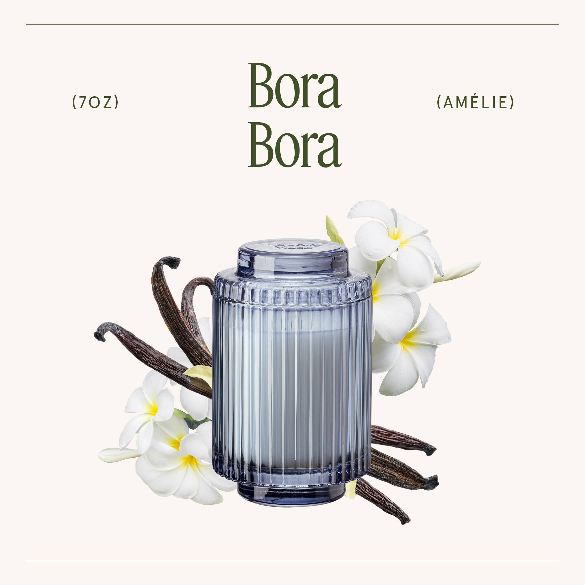 La Jolie Muse - Wholesale Jar/Filled Candle - Scented Candle - Bora Bora - 7oz | La Jolie Muse2