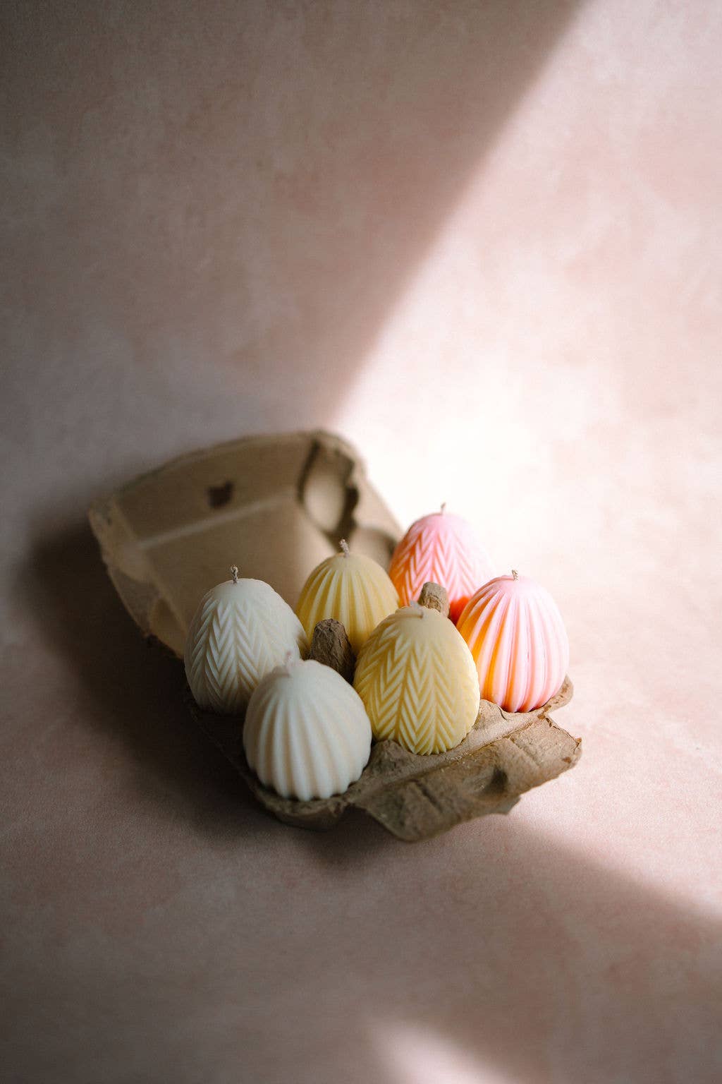 Verba Candle Co – Großhandel Geschenkkerze – Osterei-Kerzenset (große Eier) – Osterdekoration6