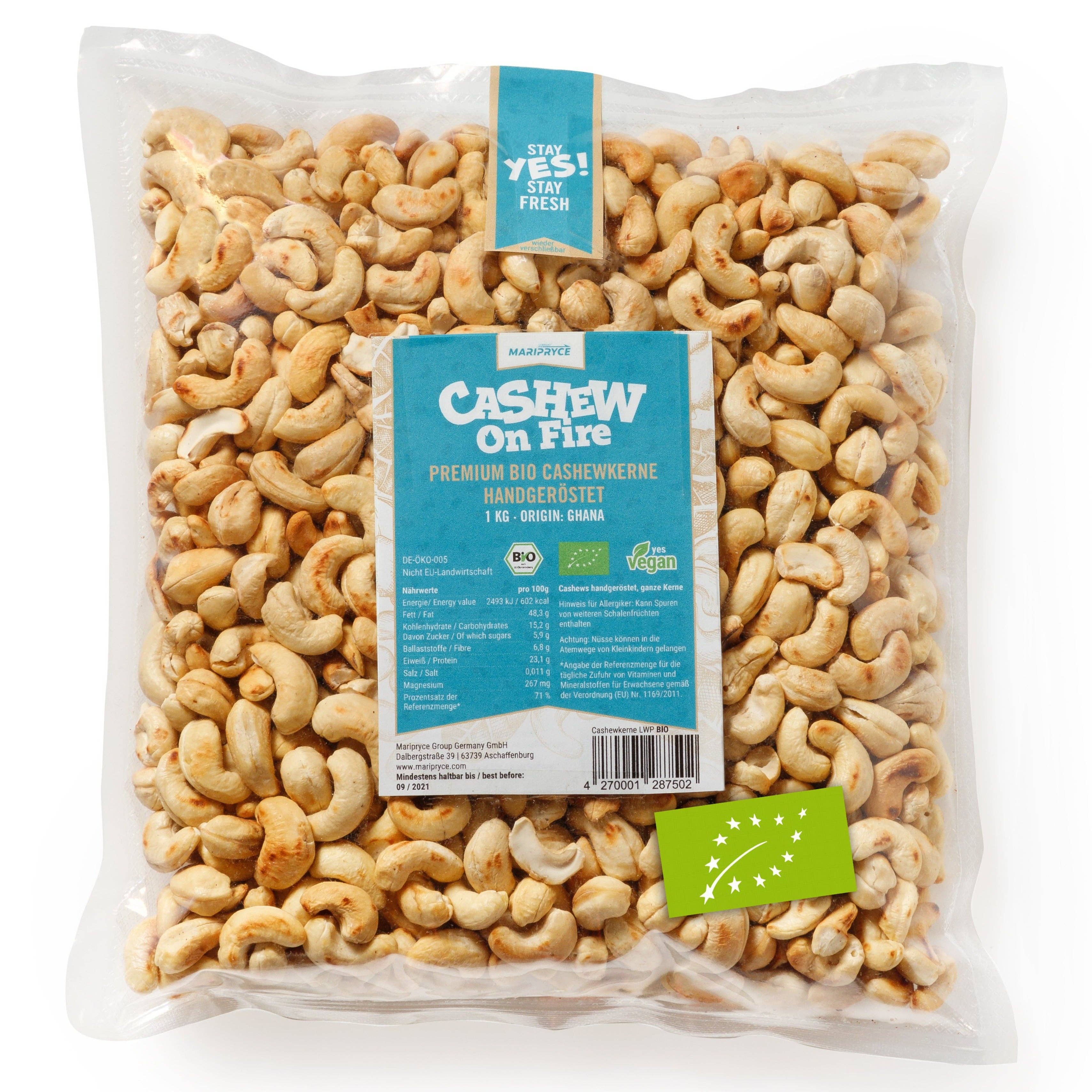 Maripryce - Vendita all'ingrosso Frutta secca - Anacardi biologici naturali 1 kg4