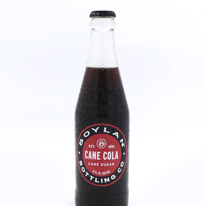 Boylan Cane Cola, 12 Fl oz, 12ct Bottles for wholesale by Grandpa Joe's Candy Shop
