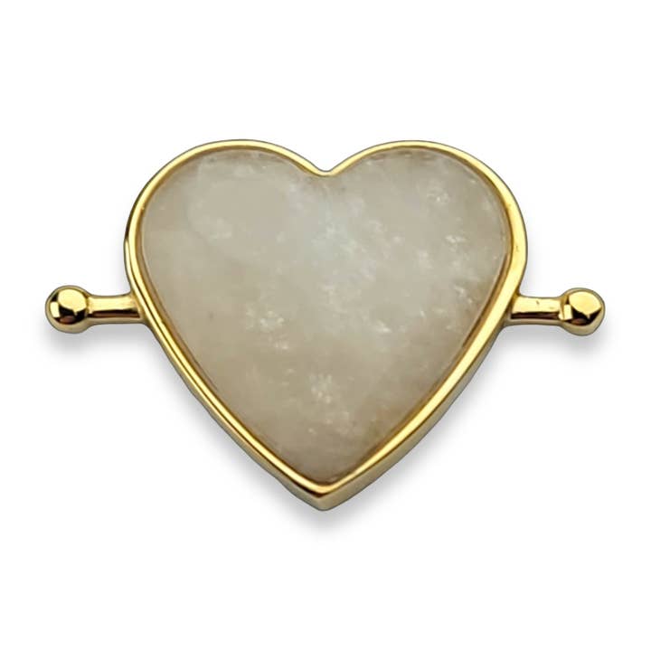 CONQUERing - Wholesale Individual Charm/Pendant - Heart-shaped Crystal Element17