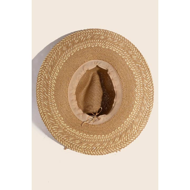 Anarchy Street - Wholesale Strohoed - Dames - Tweekleurige slappe boho strohoed1