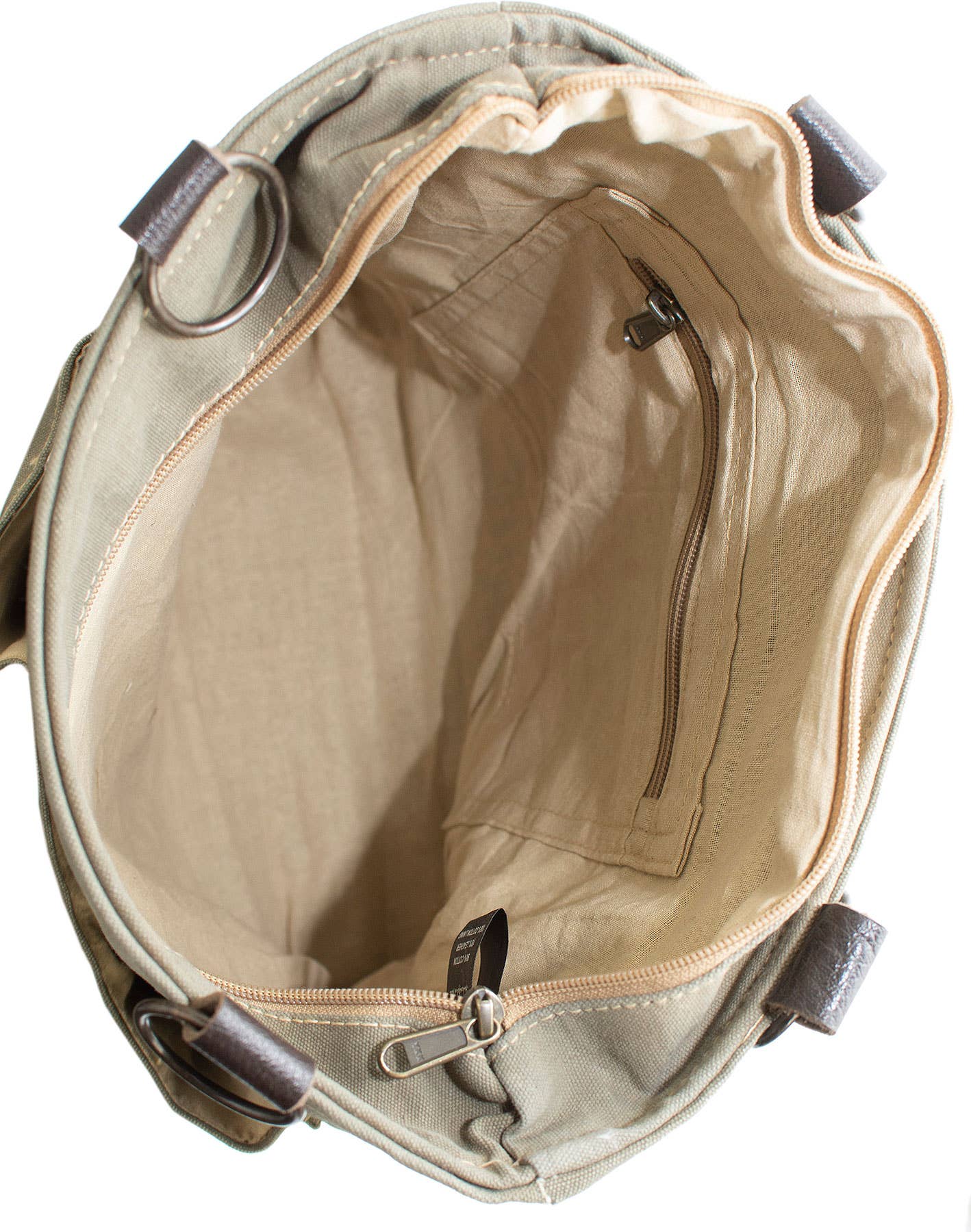 Vintage Addiction - Wholesale Backpack - Unisex - RECYCLED MILITARY TENT CROSSBODY/BACKPACK5