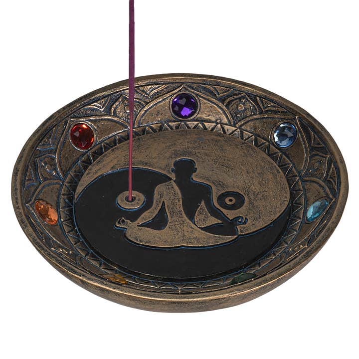 Sju Chakra Rökelsebrännare C/48 för wholesale av Pacific Trading