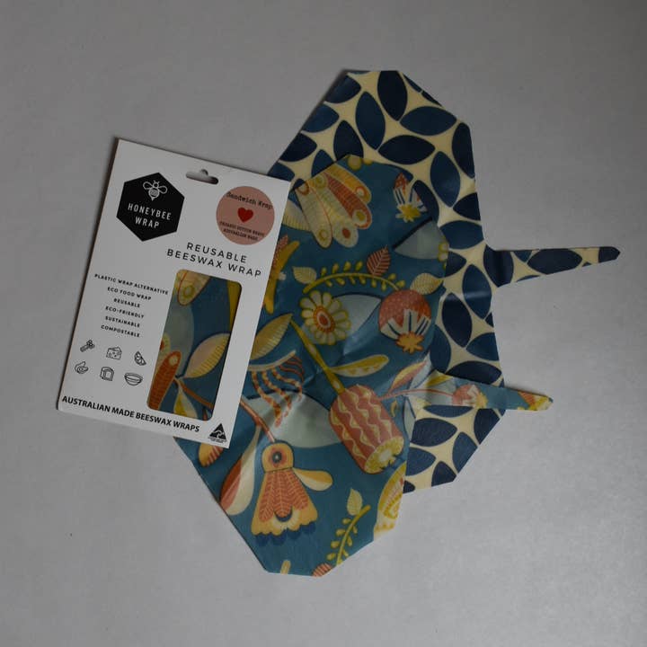 Honeybee Wrap - Wholesale Food storage wrap/bag - WH The Sandwich Wrap8