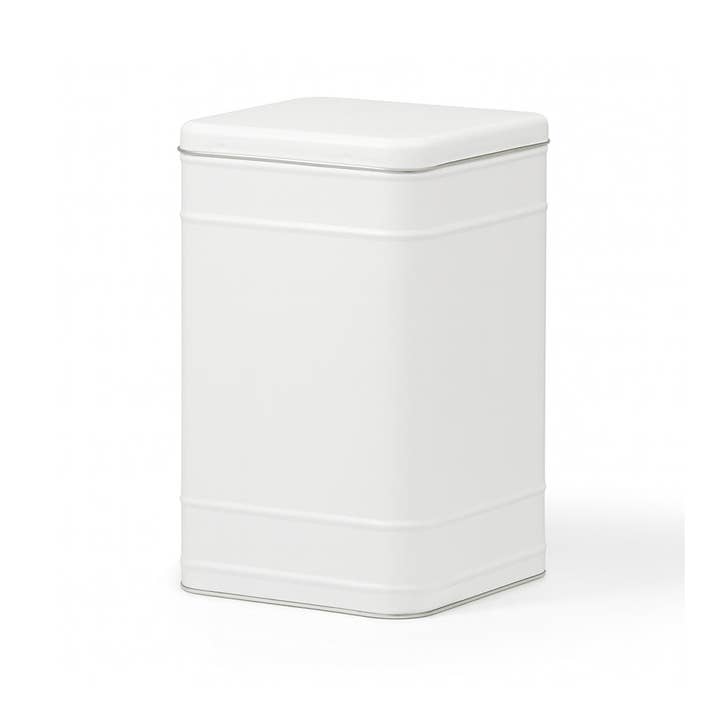 Teburk, kaffeburk / förvaringsburk - 2 kg - matt vit för wholesale av Naturelei