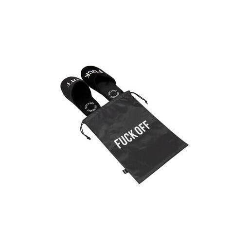 Fisura - Wholesale Slippers - Women's - “Fuck-Off” Black Sneakers