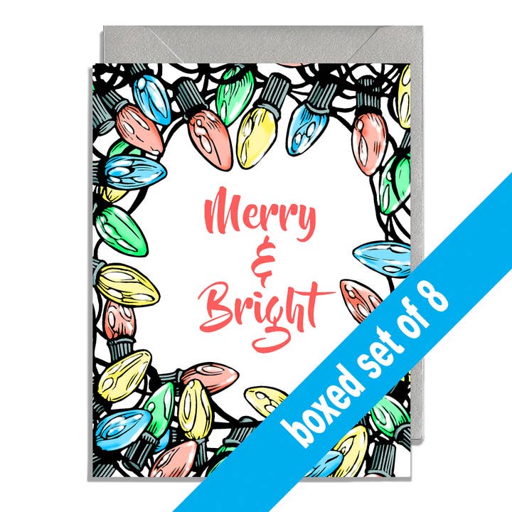 Cofanetto natalizio, allegro e luminoso per la vendita all'ingrosso da parte di Daniel Joseph Durkin Illustrations