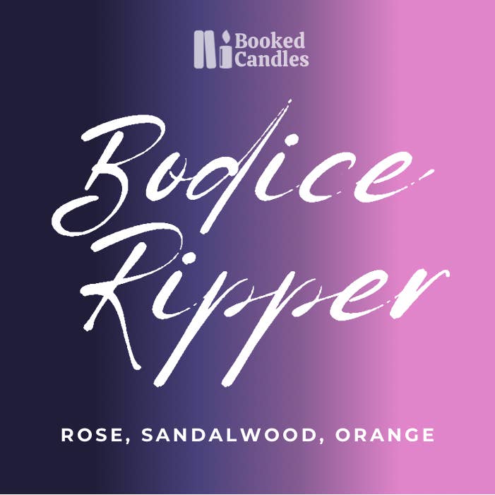 Booked Candles - Wholesale Jar/Filled Candle - Bodice Ripper1