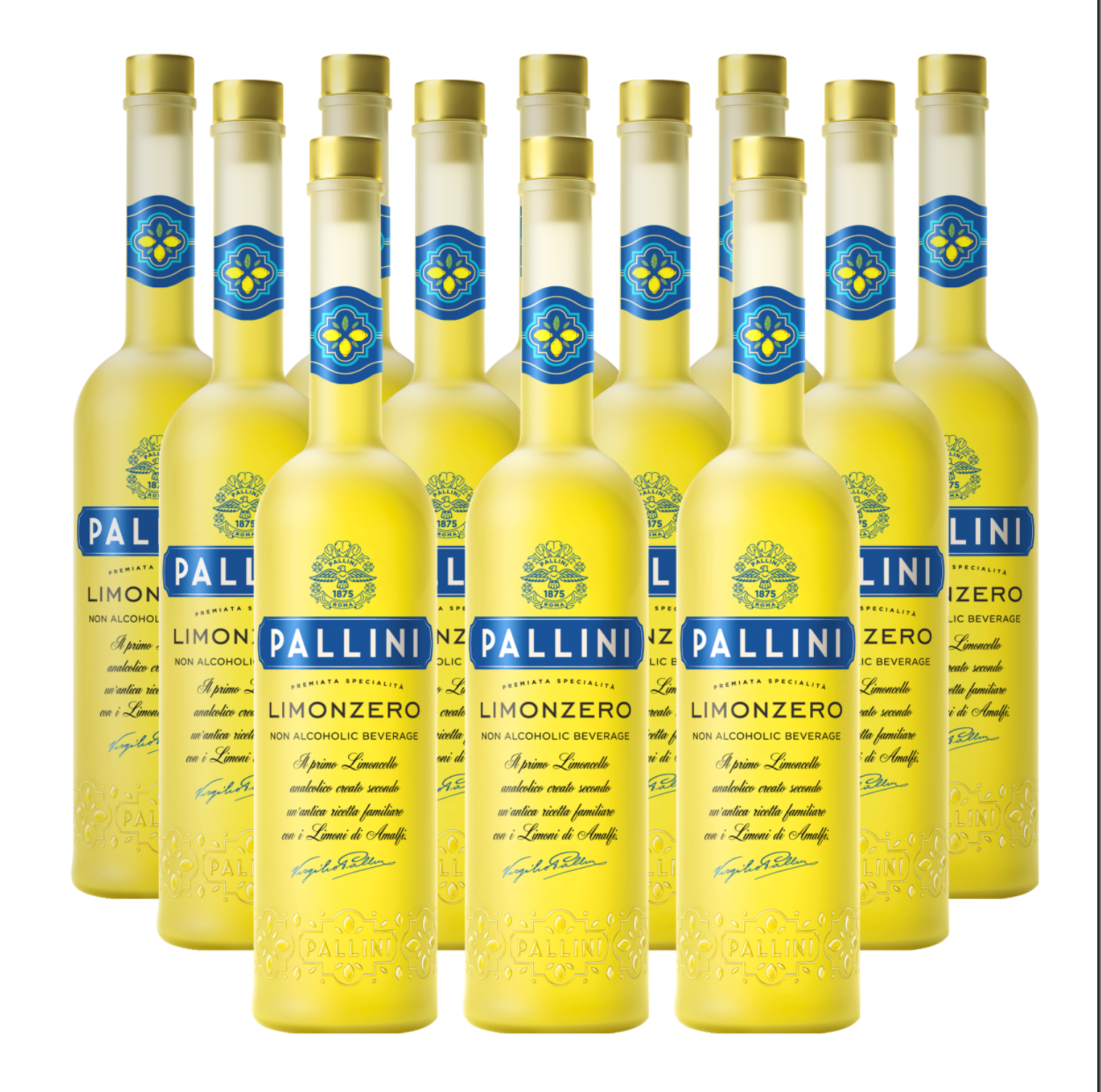 Pallini - Wholesale Non-Alcoholic Spirits/Wine/Beer - Bundle Pallini Limonzero 12 pack0