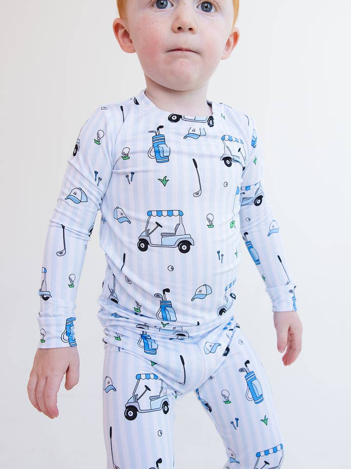 Jensens Jammies - Wholesale Sleepwear Set - Kids - Back Nine: Long Sleeve Set5