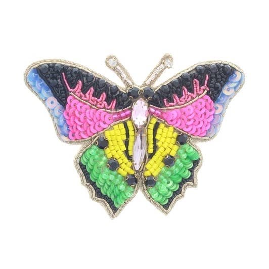 Embroidery Beaded Hat Pin for wholesale by HHH Designs