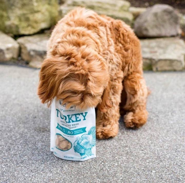 Pet Palette Distribution - Wholesale Pet Treats - Dog - Etta Says! Eat Simple! Freeze Dried Dog Treats Turkey 2.5oz2
