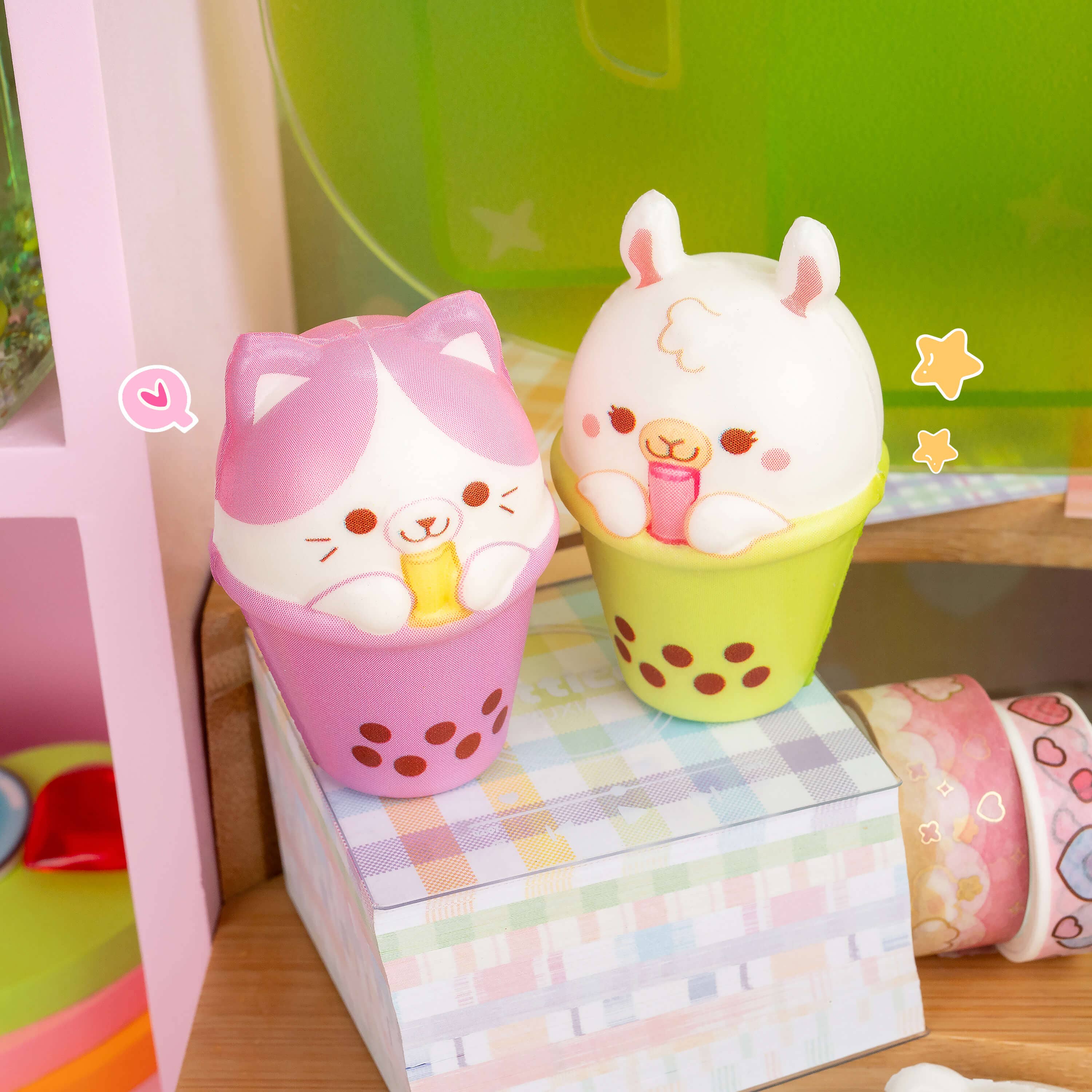 Kawaii Slime Company – Großhandel Squishy-Spielzeug – Kind & Baby – Tapioca Tots Mini Squishies (24 Stück/Packung)2