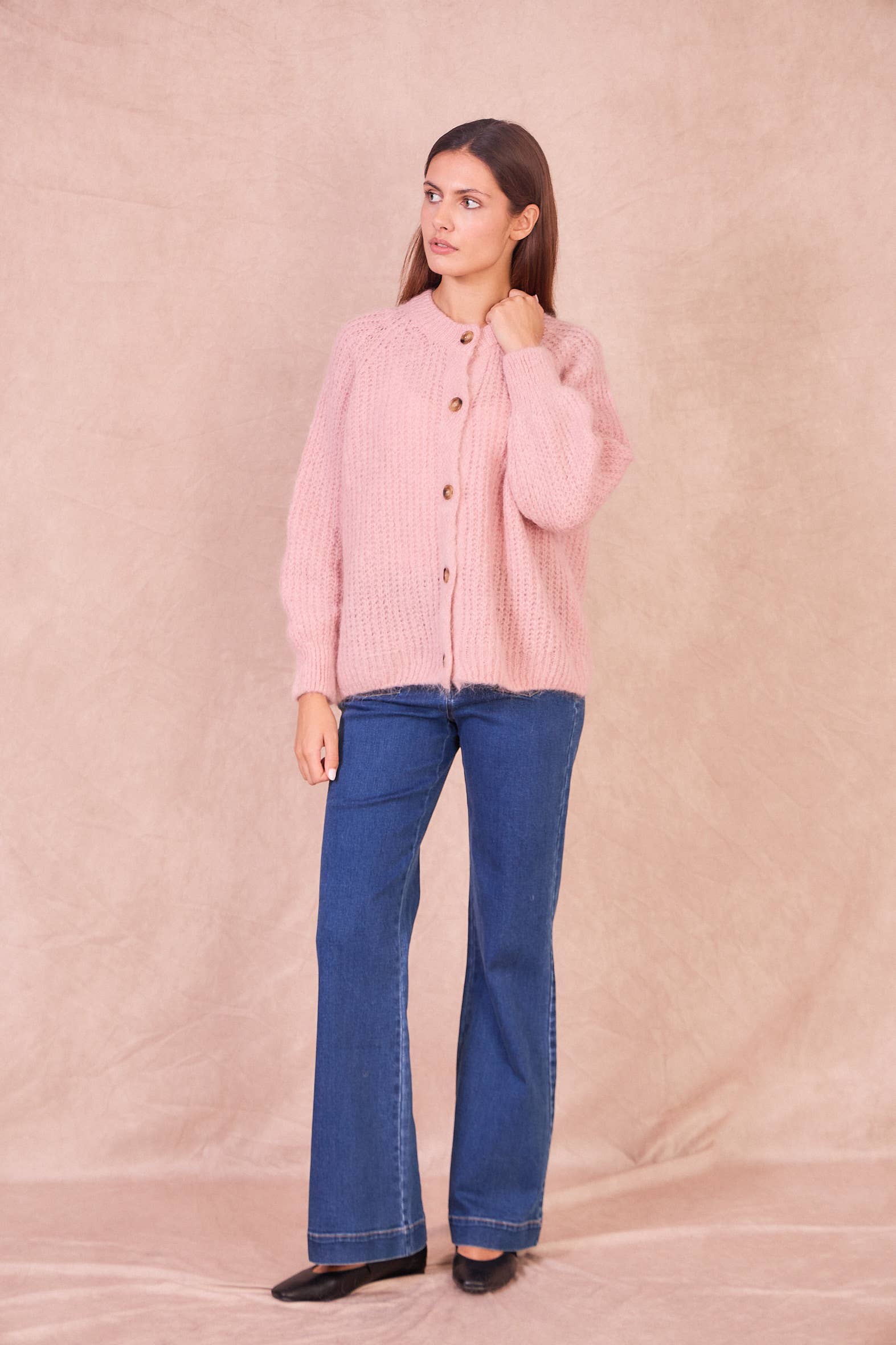 Calie Paris - Venta al por mayor Cárdigan - Mujer - Cárdigan de mohair con botones9