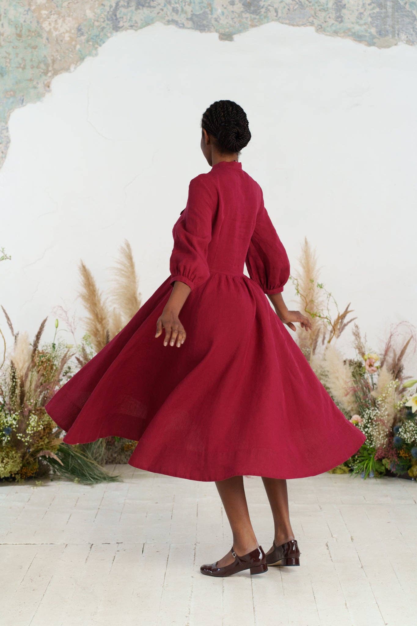 Son de Flor - Wholesale Dress - Women's - Jasmine Dress, 3/4 Sleeve14