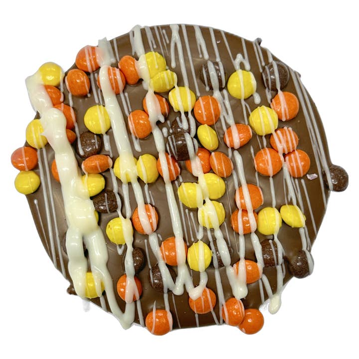 Marianne's Chocolates - Wholesale Chocolate Covered Sweets - Milk Chocolate Reese's Pieces Cow Pie0