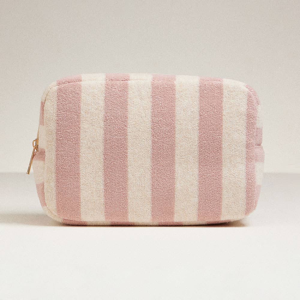 Sensibling Corp. - Wholesale Makeup/Cosmetic Bag - Striped Pattern Cosmetic Pouch Bag7