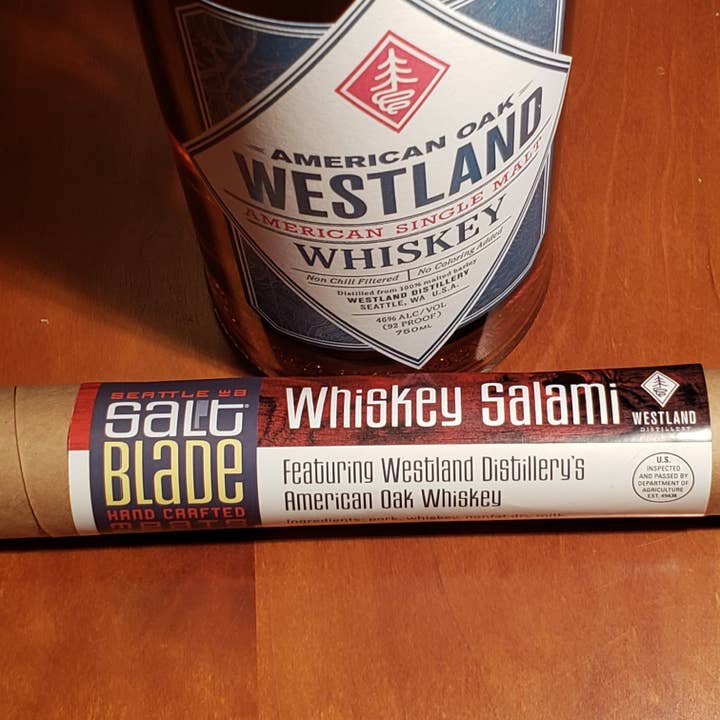 Collaboration Series: Whiskey Salami for wholesale by Salt Blade