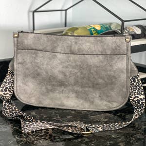 Louisville Clear Sling Bag with Wide Purse Strap by Desden