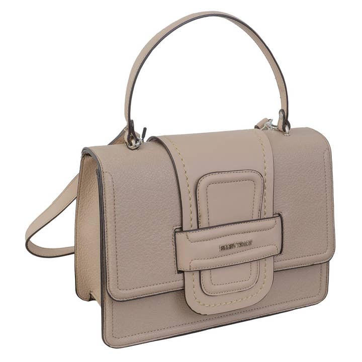 Magid – Großhandel Umhängetasche - Damen – Magid Ellen Tracy Umhängetasche mit genarbtem Leder und Klappe9