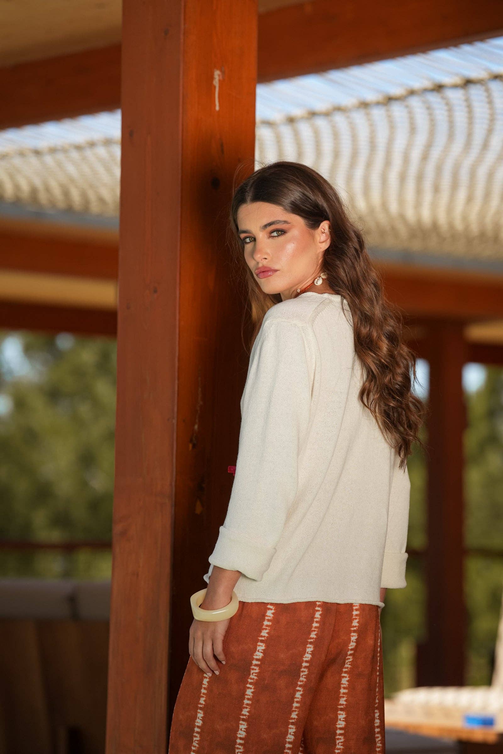 GUIMANOS - Wholesale Knit Top - Women's - Bico Neckline Camisole2