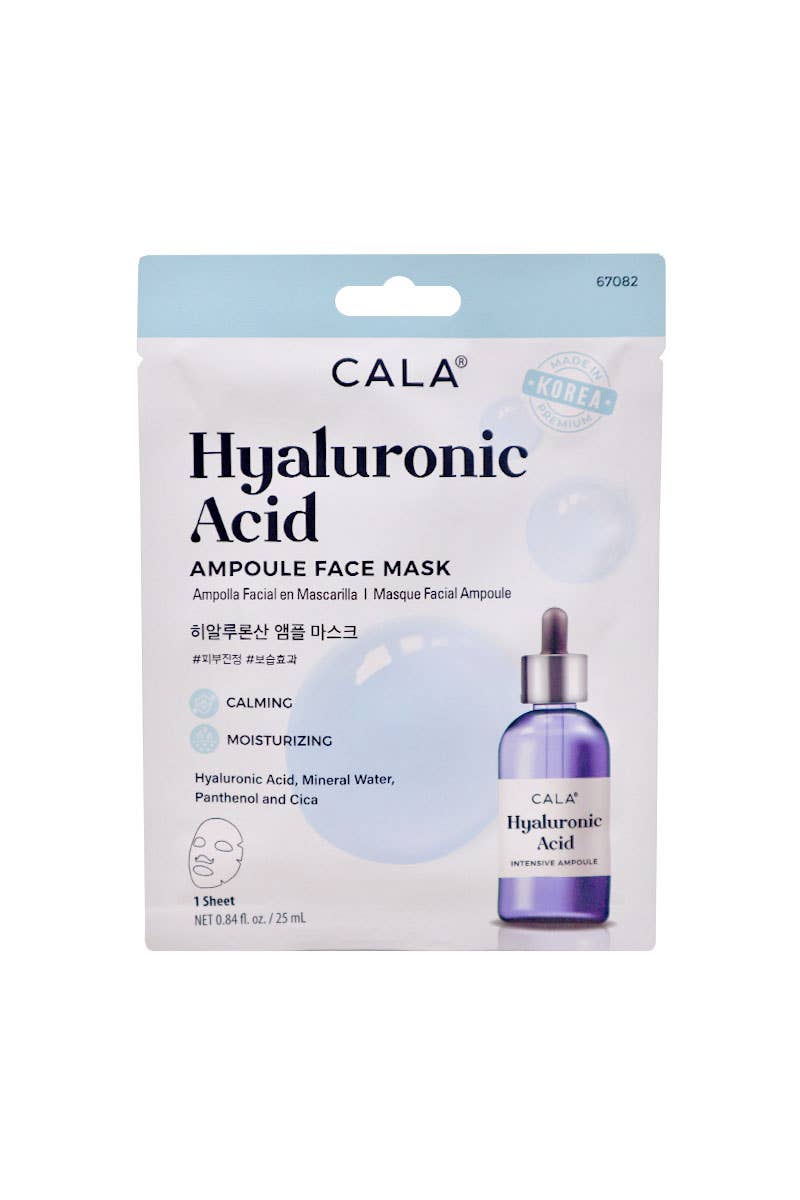 PINEAPPLE Beauty – Máscara facial por atacado – CALA 67082 Ampola de Ácido Hialurónico Máscara Facial 5 Folhas - 64