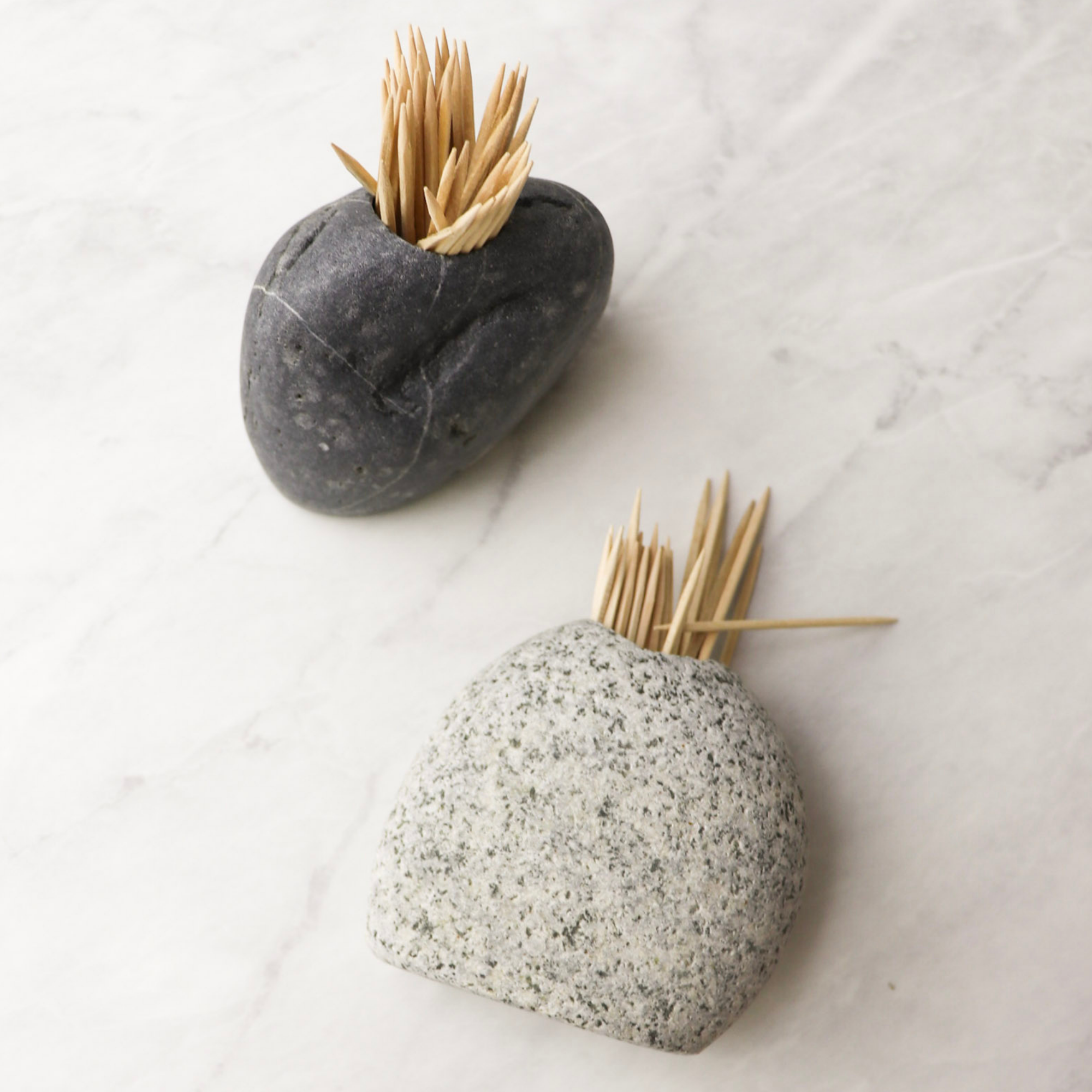 Funky Rock Designs - Wholesale Match Holder - Handcrafted Stone Match Striker & Toothpick Holder9