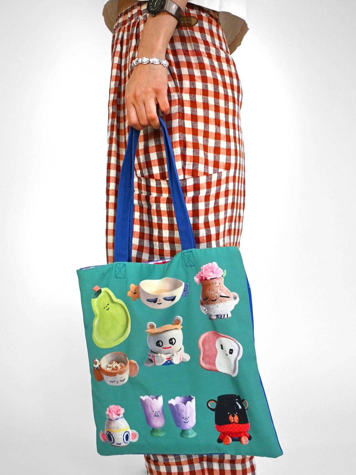 Natali Koromoto - Wholesale Tote Bag - Women's - "Ceramic Party" tote bag7