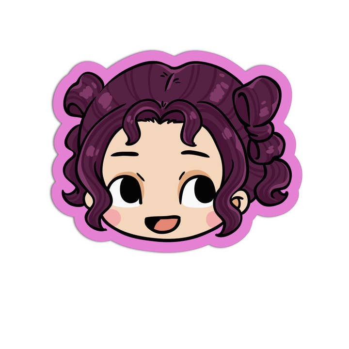 Simple Charm Apothecary Textured Sticker for wholesale by Girls Printing House