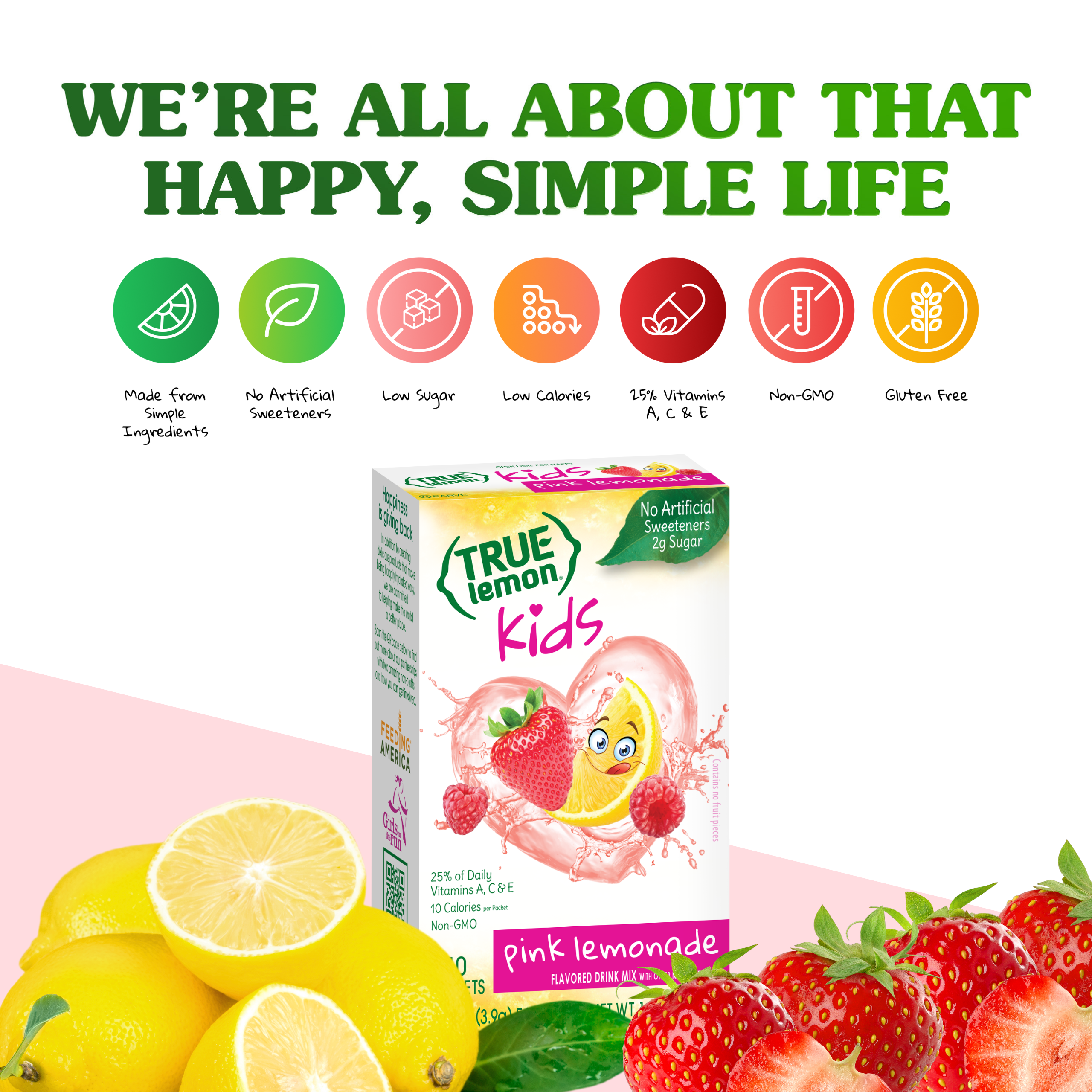 True Citrus - Vente Préparation pour boisson - Limonade rose True Lemon pour enfants2