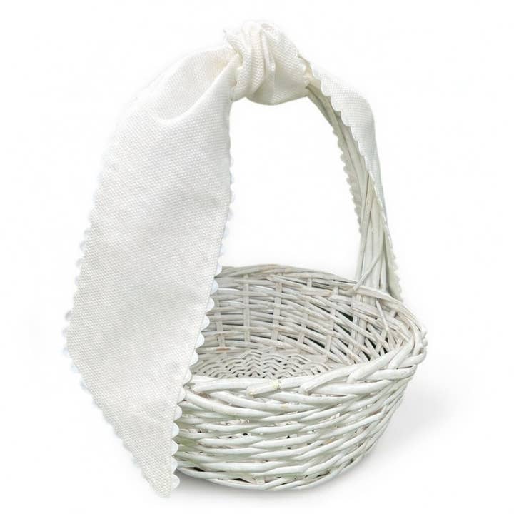 Vitt bomullspikéband med prydnadskant för wholesale av THE ROYALTY COLLECTION