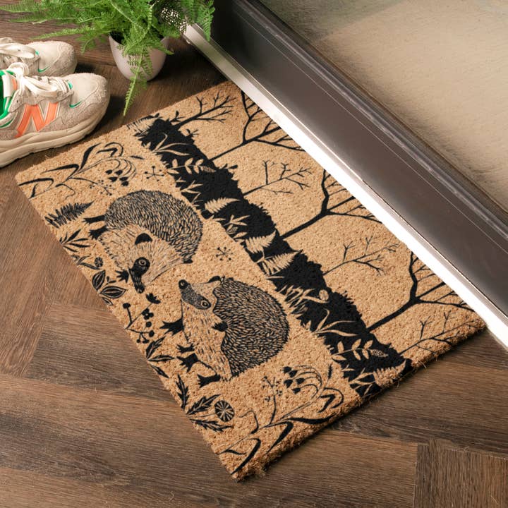Perkins & Morley – wholesale Door mat – Hedgehog Coir Doormat 1
