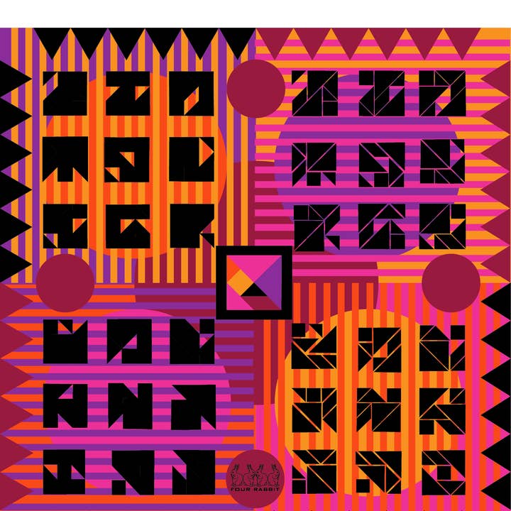 FOUR RABBIT – wholesale Board game – Shape Shifter Bandana Board Game