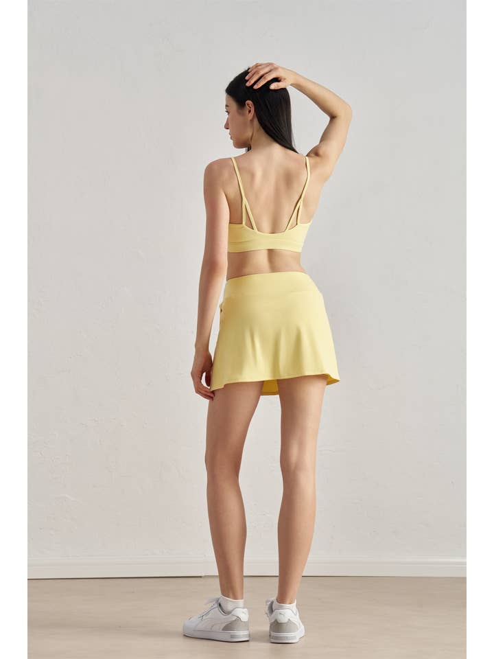 91thelabel - Wholesale Activewear Set - Women's - Sienna Sports Bra & A-line Active Skirt 2PC Activewear Set