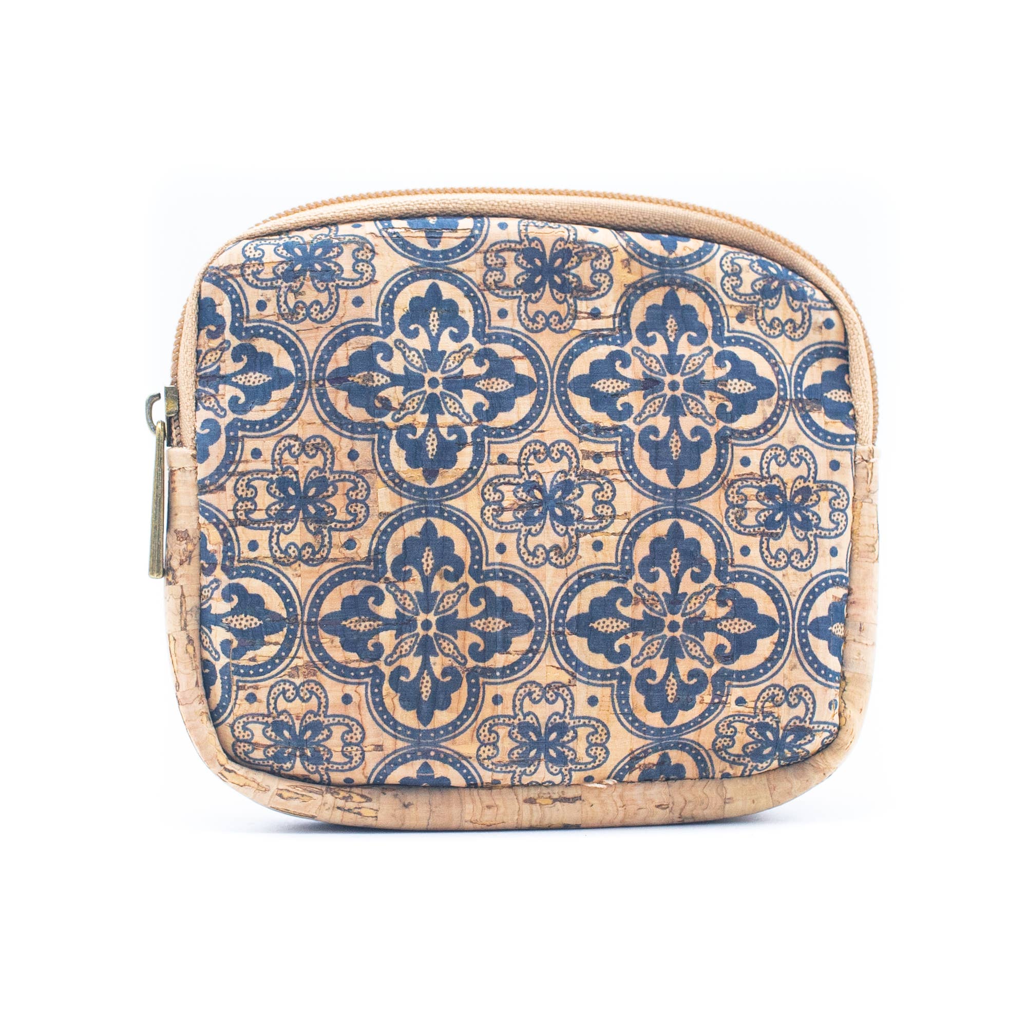 Meninas Bonitas Cork - Wholesale Coin Purse - Women's - （5units）cork coin purse cube pattern wallet BAGF-0020