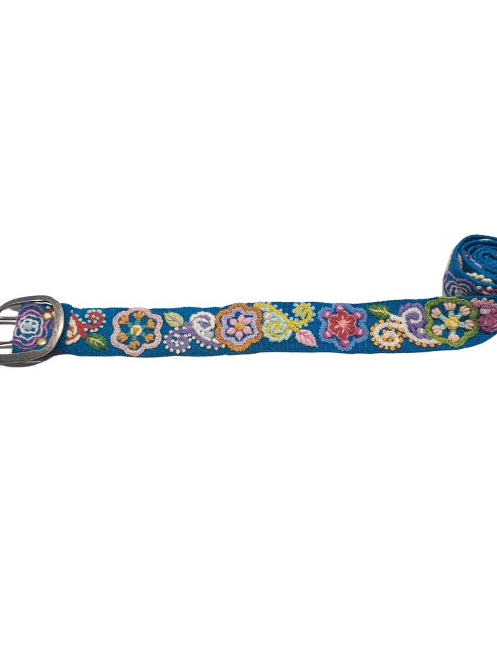 Happy Day Hand Embroidered Belt for wholesale by Madeline Parks®