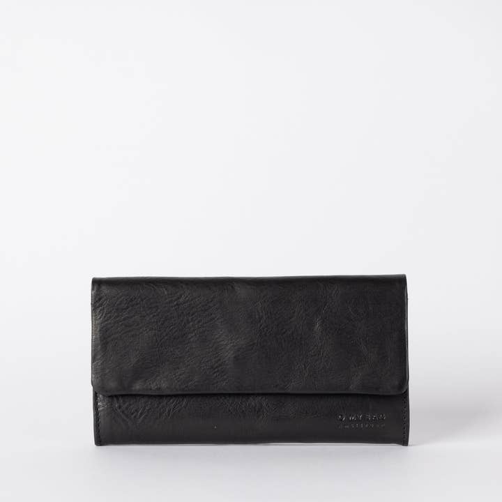 O My Bag - Wholesale Wallet - Women's - Pau's Pouch - Black Stromboli Leather