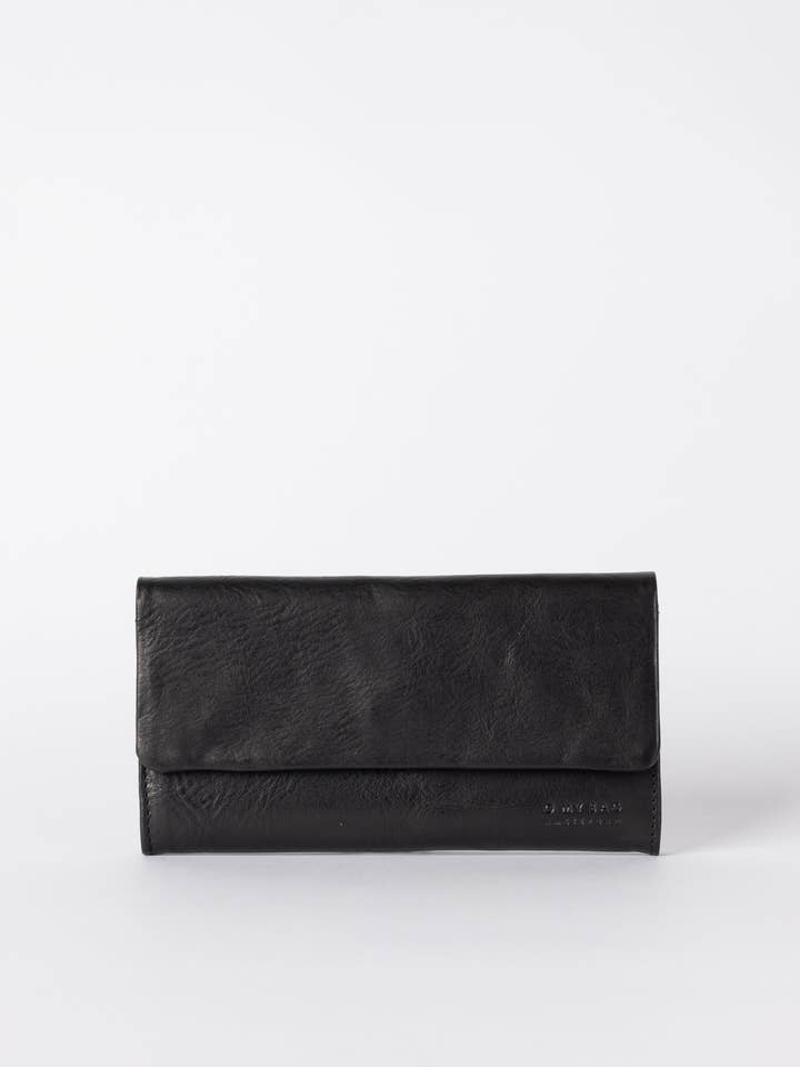 Pau's Pouch - Cuir Stromboli Noir pour la vente par O My Bag