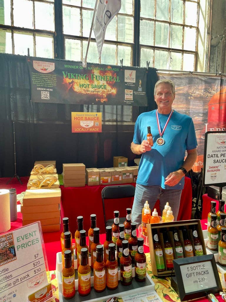 Old City Fire Hot Sauce - Wholesale Hot Sauce - Spooky Pumpkin1