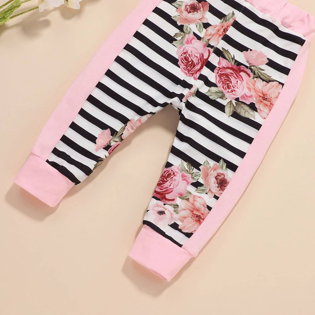 Fennco Styles - Wholesale Clothing Set - Baby - Daddy's Little Princess Pink Cotton 3pcs Girl Outfit7