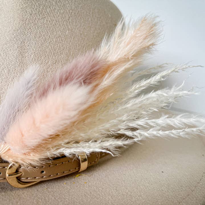 Hat Feathers - Pink Lady for wholesale by Withered Whimsy