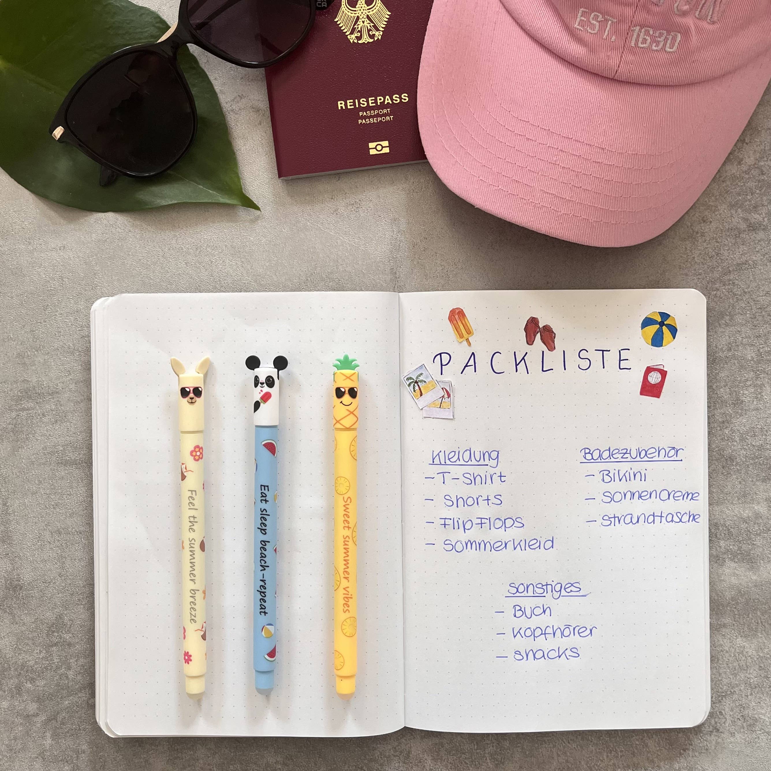 West Design Products UK – wholesale Pen – Animal Erase It! Pens - Summer Edition - Display of 361