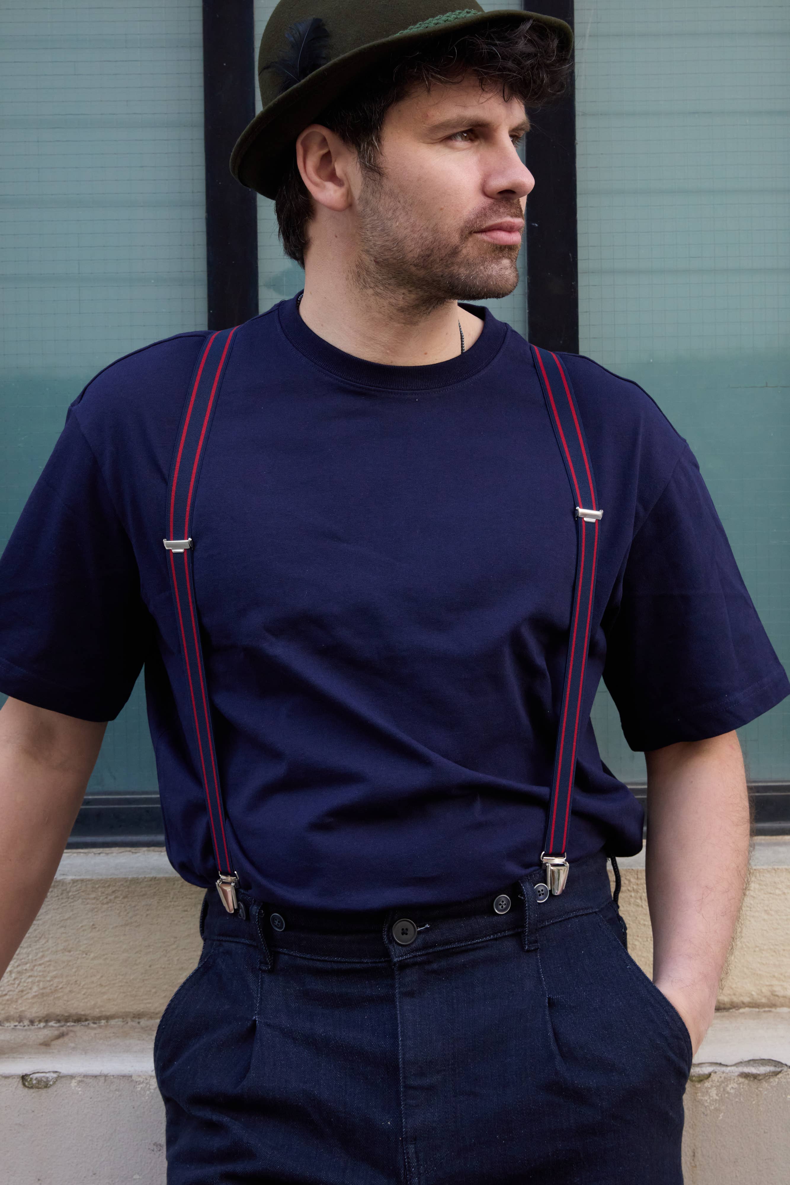 VERTICAL L'ACCESSOIRE - Wholesale Suspenders - Unisex - Castelneuviennes mid-wide straps2