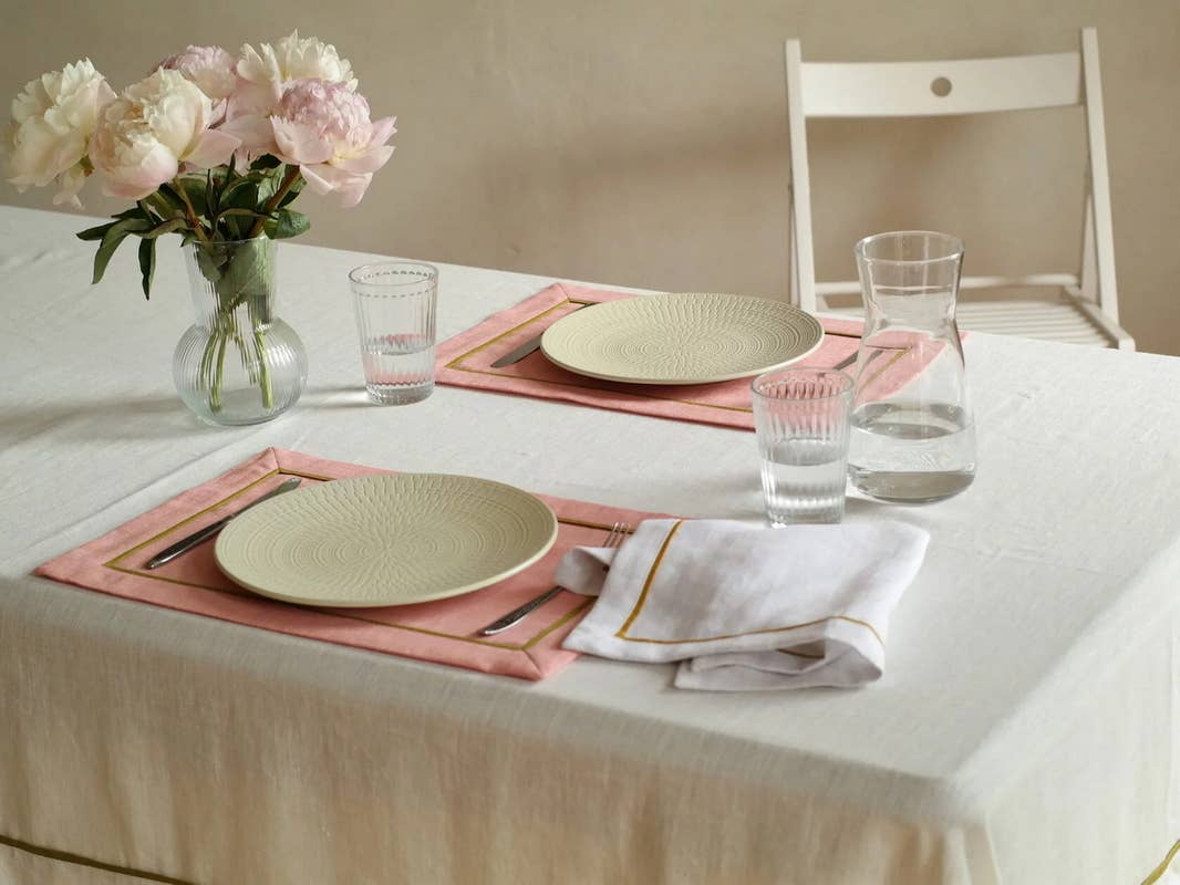 Liem Home - Wholesale Placemat - Linen Placemats. 100% Pure Natural Linen Table Mats. Custom!5