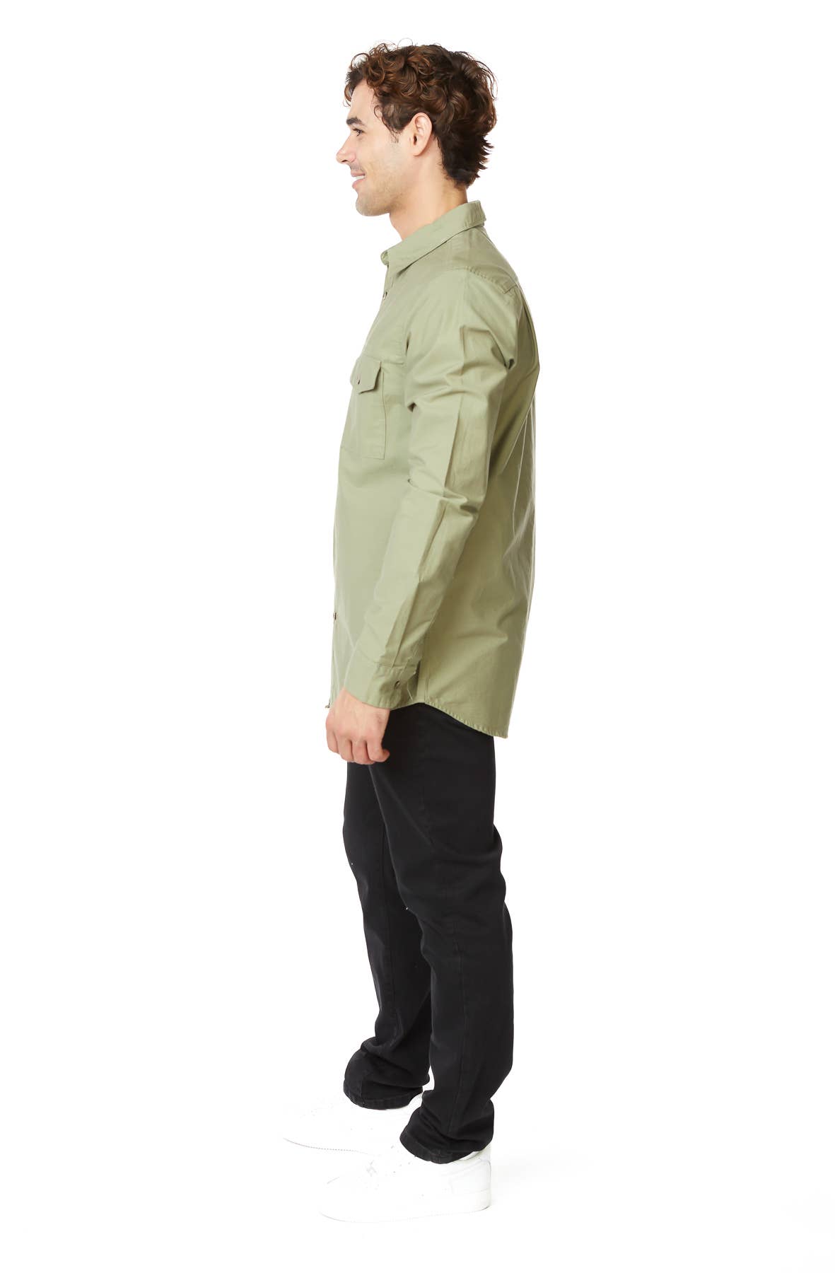 Hawk's Bay - Wholesale Button Down Shirt - Men's - MEN'S LONG SLEEVE TWILL COTTON CANVAS SHIRT13