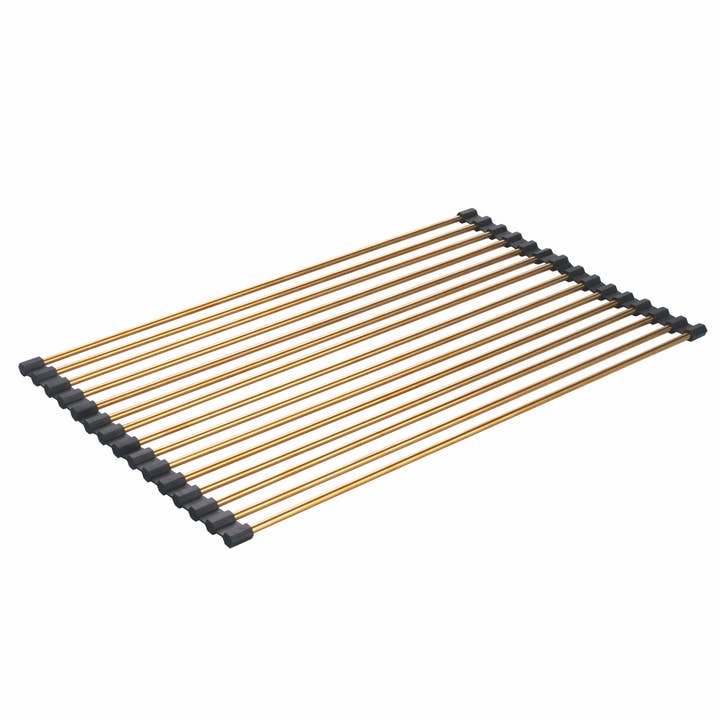 VdE Tivoli 1996 - Wholesale Dish Rack - GOLD COUNTERTOP DISH RACK FOR SINK2